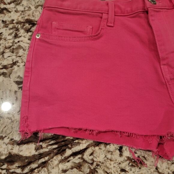 Current Elliott jeans denim Boyfriend pink Shorts size 27 new - Picture 4 of 10